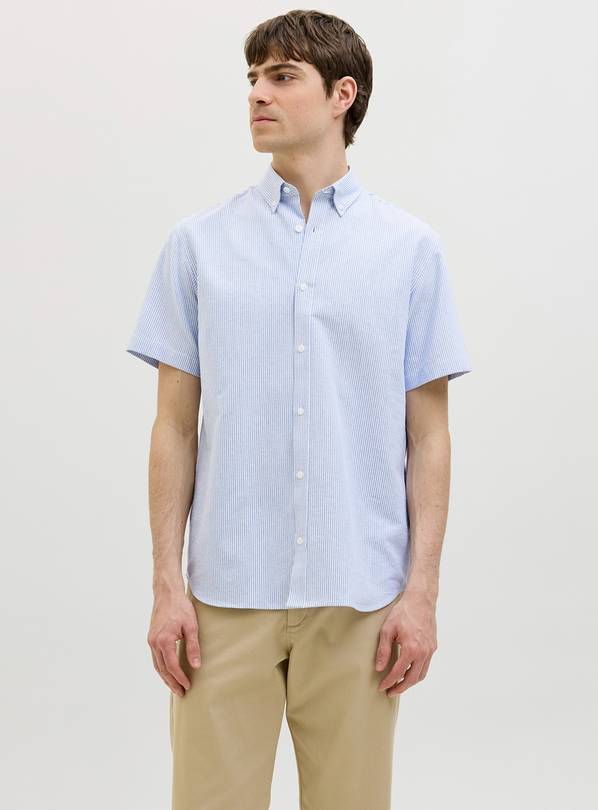 JJ REBEL Oscar Shirt Stripe Short Sleeved S
